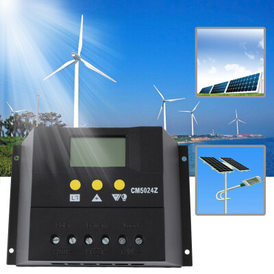 

50A 12-24V/48V Solar Regulator Solar Charge Controller LCD Solar Genetator