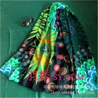 

New Fashion Summer Beach Scarves Print Desigues Women Scarf Cute Cappa Sun Block Voile Shawl Shirts