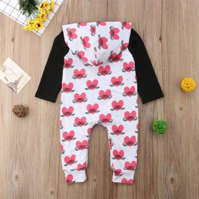 

Newborn Toddler Kids Baby Boy Girl Romper Bodysuit Jumpsuit Clothes Outfit 3-24M
