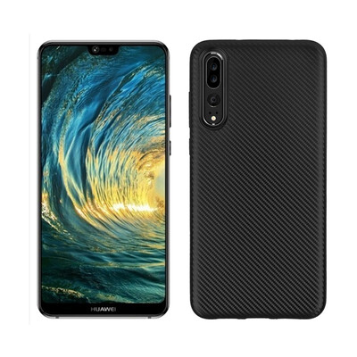 

Goowiiz Phone Case For Huawei P20P20 ProP20 LiteNova 3Nova 3E Luxury Ultra-thin Carbon Fiber Soft Silicone Complete protection
