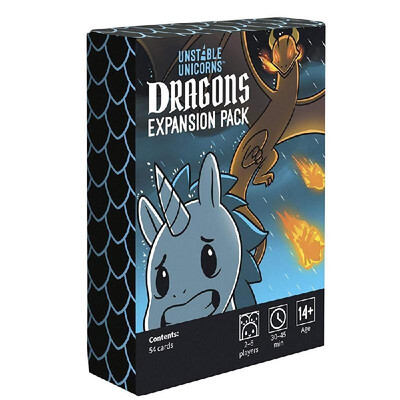

Table Card Game Unstable Unicorns UNCUT Expansion Pack Family Fun Puzzle Educational Games for Kids Adults