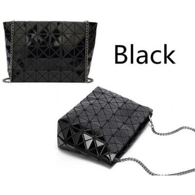 

2018 Selling Geometric Rhombus Lattice Laser Ladies Handbag Women Shoulder Bag