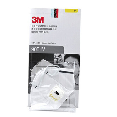 

3M 9001V Маска против твердых частиц (25 шт.) Anti-PM2.5 / Анти-туман / ухо