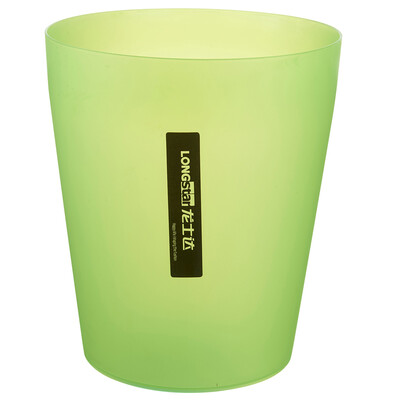 

[Jingdong supermarket] Long Shida LONGSTAR Frosting thick plastic bucket fashion trash cans barrels LA-26 green