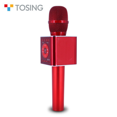 

Tosing 04 Wireless Karaoke Microphone Blue tooth Speaker 2-in-1 Handheld Sing Recording Portable KTV Player for iOSAndroid vs Q9