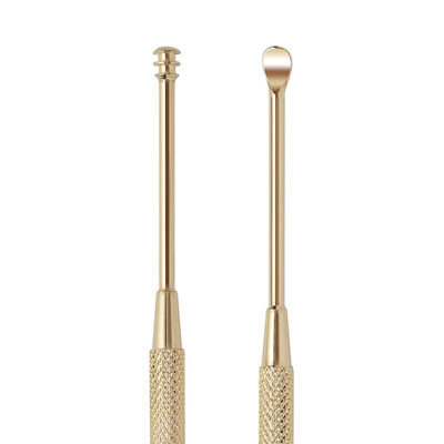 

Jinda Rimei ear digging double ear ear spoon stainless steel ear pick ear tool gold LP70142