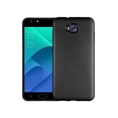

Goowiiz Phone Case For ASUS Zenfone 4 SelfieLite ZB553KZD553K Luxury Ultra-thin Carbon Fiber Soft Silicone Complete protection