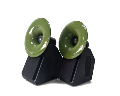 

QINPU -2 HiFi Speakers loudspeakers A Pair Green