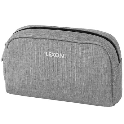 

France LEXON LEXON wash bag men&women models large-capacity travel accessories storage package cosmetics package package fashion casual bag LNE6003LG6T light gray