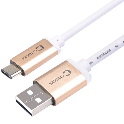 

Ferguson (cabos) F0632 Тип-c кабель для передачи данных usb-c музыка как мобильный телефон 1s Meizu Pro5 x600 просо 4c кабель для зарядного устройства 2 метра usb2.0 gold white line