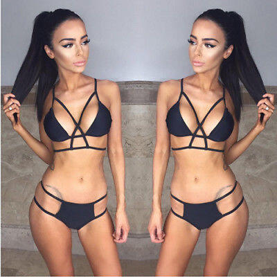 

New Women Bikini Swimwear Bathing Suit Triangle Swimsuit Padded Beachwear Hot