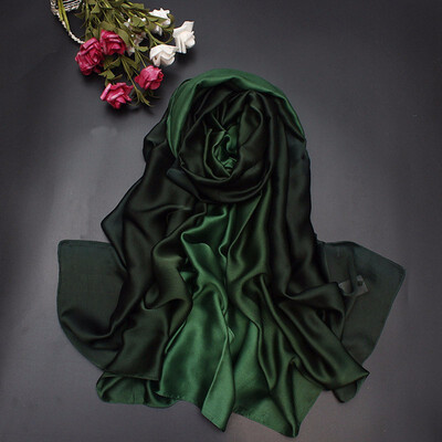 

Outdoor Womens Satin Square Silk Feeling Hair Scarf Wrap