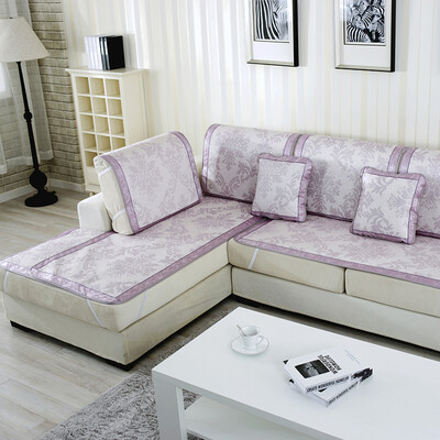 

Italian cool summer ice silk mat sofa sofa summer sofa towel cushion non-slip sofa sets 60 120cm
