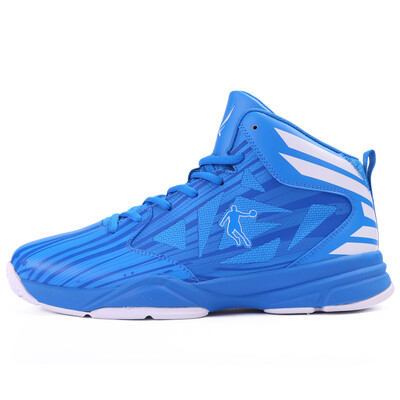 

Jordan basketball shoes men 's shoes shock absorbing basketball shoes XM3550126 white / fresh blue 44