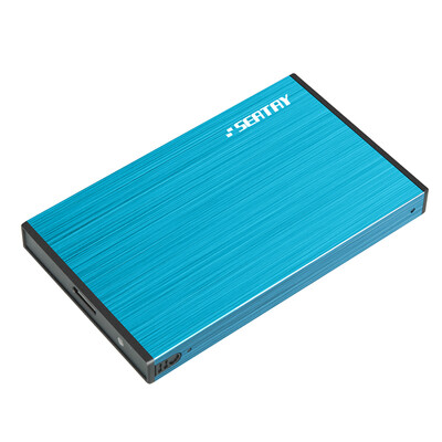 

Shuo Li Tai (SEATAY) HDAS6280-BL 2,5-дюймовый USB3.0 мобильный жесткий диск SATA интерфейс поддерживает SSD и механический жесткий диск авиационный класс алюминиевый сплав синий