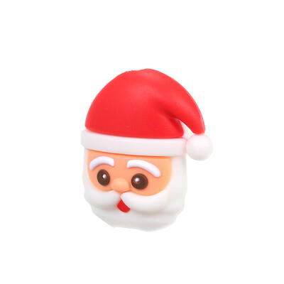 

Cute Christmas Themed Cable Bite USB Charging Protector Cover for Phone Pad Wire Line Cord Protection