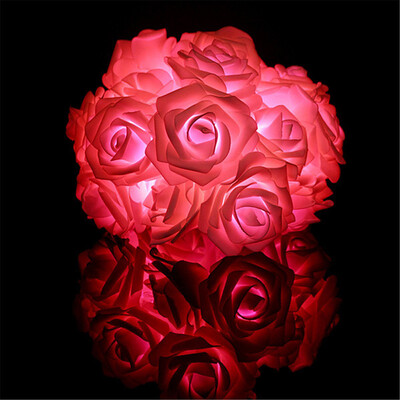 

BRELONG LED Rose String Lights Holiday party Christmas decoration lights 20LED