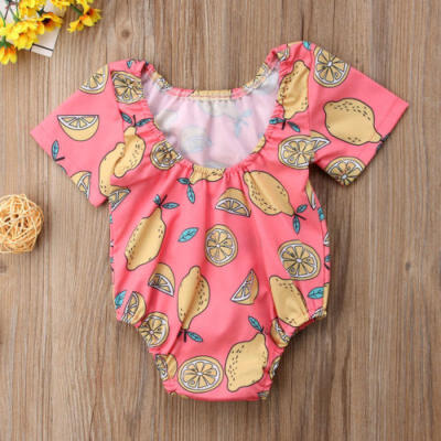 

Cotton Newborn Infant Baby Girls Romper Bodysuit Jumpsuit Clothes Outfits 0-18M