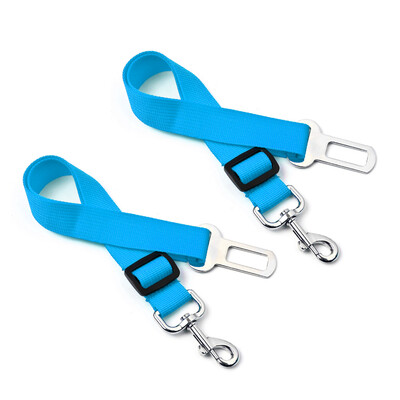 

TAILUP 2pcsset Car Seat Belt for Pet Dog Cat Length Adjustable Dog Seat Belt Dog Car Harnesses Dog Restraints Seatbelt for Car Ny