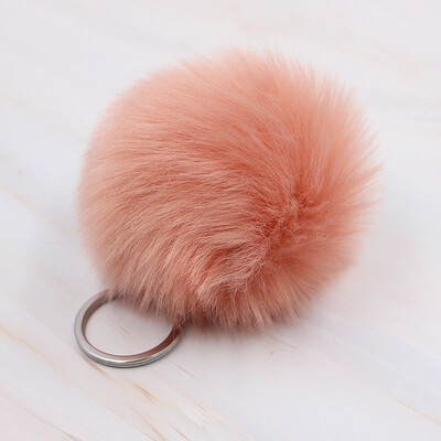 

Cute Fur Ball Keychain for Bags Pom Pom Keychain Fashion Jewelry