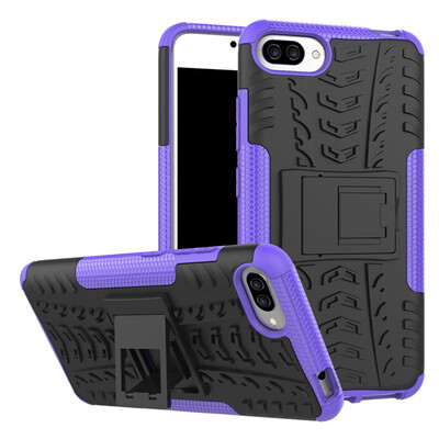 

Fivice Zenfone4 ​​max 55 inch ZC554KL Case TPU anti-fall tire pattern back clip bracket phone case