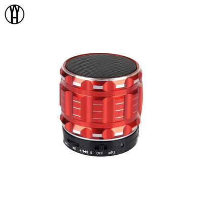 

WH S28 Metal Wireless Bluetooth speaker portable outdoors mini audio bluetooth speaker support TFUSB Universal type