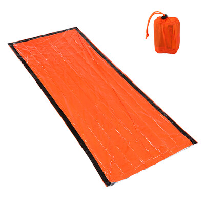 

Portable Lightweight Outdoor Emergency Sleeping Bag with Drawstring Sack for Camping Travel Hiking