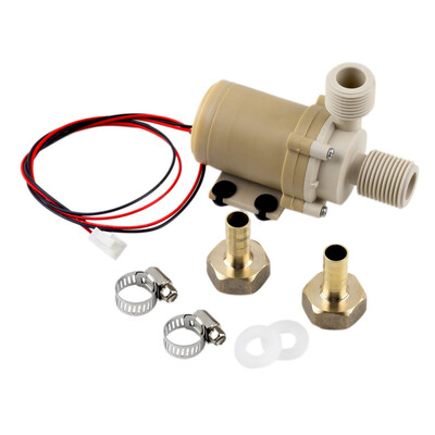 

12V 3M Solar Hot Water Pump Circulation Brushless Motor 212� F w/ Coupler