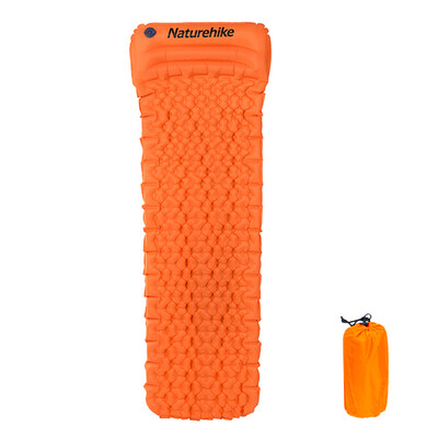 

Inflatable Pad Camping Inflating Ground Mattress Backpacking Hiking Climbing Lightweight Sleeping Pad Built-in Pillow