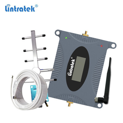 

Lintratek Powerful GSM Repeater 900MHz LCD Display GSM Cellular Signal Booster UMTS 900MHz Mini Phone Amplifier UPGRADE35