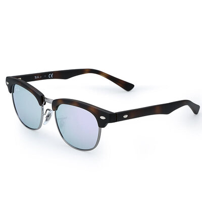 

Ray-Ban Ray-Ban солнцезащитных очков для мужчин и женщин детских моделей партии Дарена серия черепаховых солнцезащитных очков очков кадра фиолетовых светоотражающие линзы RJ9050S 70184V 45мм