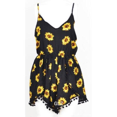 

Women Mini Boho Floral Summer Beach Short Dress Skirt Evening Cocktail Party