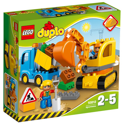 

LEGO DEYS series 2 years old -5 years old Truck and digging kit 10812 Puzzle children building blocks Lego