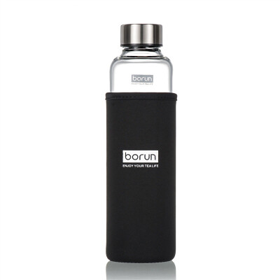 

Borun Ecol Glass Travelling Water Bottle 500ml 16.9oz