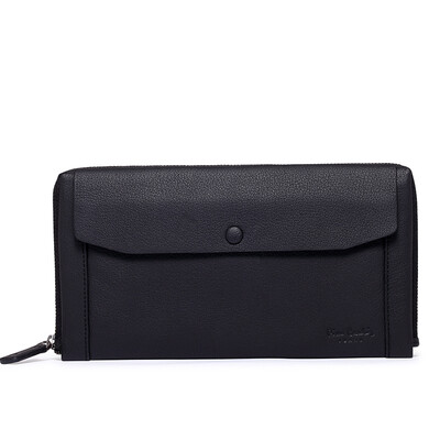 

Pierre cardin handbag men&39s handbag Europe&the United States business leisure multi-function hand bag JFA409301A black
