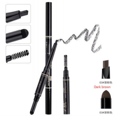 

3 in 1 Eye Brow Set for Women Waterproof Brow Pencil Powder Brush Waterproof