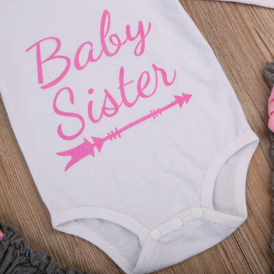 

AU 3Pcs Newborn Baby Girls Romper Jumpsuit Leg Warmer Headband Outfits Clothes