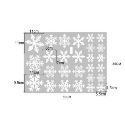 

Christmas Snowflakes Removable Wall Windows Stickers Vinyl Art Home Decor