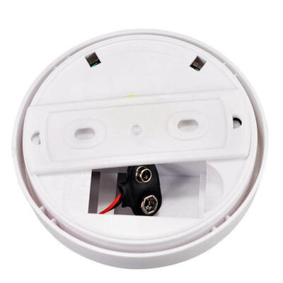 

Wireless Smoke Detector Home Security Fire Alarm Sensor System Cordless White