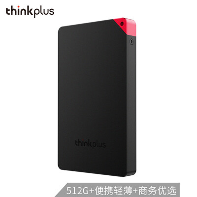 

Lenovo thinkplus 512GB Type-c USB31 Mobile Solid State Drive PSSD US100 Series Black