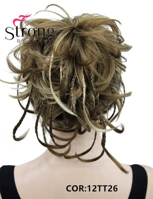 

StrongBeauty 12 Inch Adjustable Messy Style Ponytail Hair Extension Synthetic Hair-Piece with Jaw Claw COLOUR CHOICES