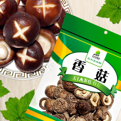 

Beidahuang green wild mountain treasure dry goods mushroom northeast mushroom mushroom thick no root mushroom 50g