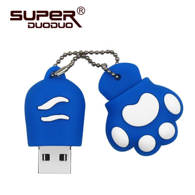 

Cute cartoon USB Flash Drive 32GB Cat claws Pen Drive 64GB Memory Stick 4GB 8GB 16GB high speed Pendrive 128GB U disk free ship