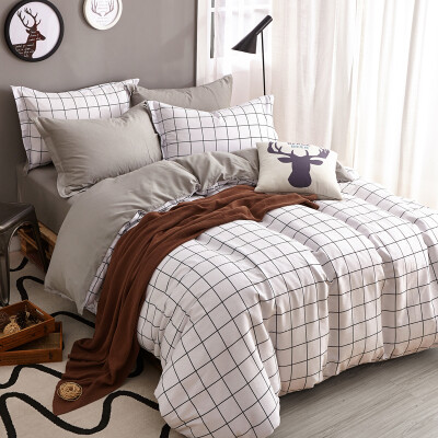 

Twilight Bedding Home Textile Spinning Cotton Twill Three Sheets Bed Sheets Sydney - Gray 12 135 Rice Bed