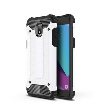 

Fivice Samsung Galaxy J7 2018 case Luxury Silicone Diamond Armor PC Hard Shell Phone Case