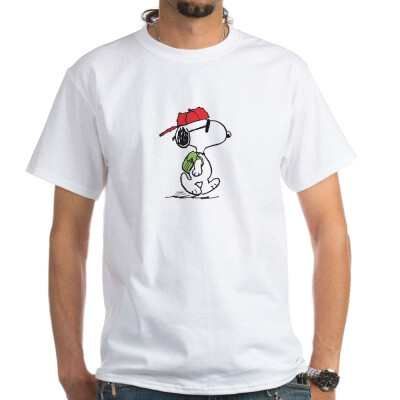 

CafePress - Snoopy Backpack White T-Shirt - 100 Cotton T-Shirt White