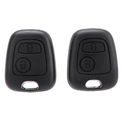 

2Pcs Remote Key Case Shell For Citroen C1 C4 Peugeot 107 207 307 407 206 306 406