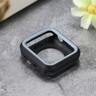 

Soft Silica Gel Watchcase Breakingproof Protective Watch Cover For Apple Watch 32