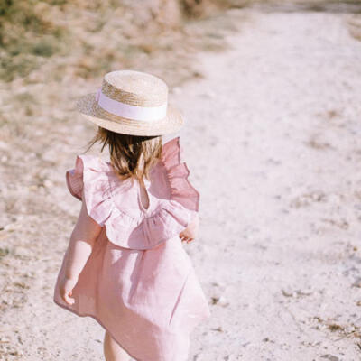 

Summer Infant Baby Girls Party Tunika Dress Ruffles Neck Sundress Clothes 0-3Y