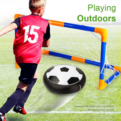 

Hot Kids Toys Football With LED Lights Music Electric Toys Air Power Soccer Football for Kids Gifts Indoor Outdoor Game